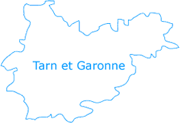 carte du Tarn et Garonne